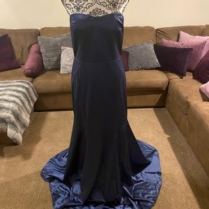 Navy Blue Formal Gown!